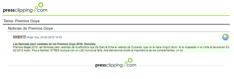 Extracto resumen clipping Premios Goya (pressclipping.com)